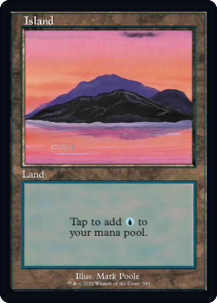Island [585] [Retro Frame] [30th Anniversary Edition] [Non-Foil]