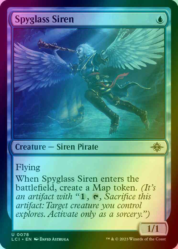 Spyglass Siren [78] [The Lost Caverns of Ixalan] [Foil]