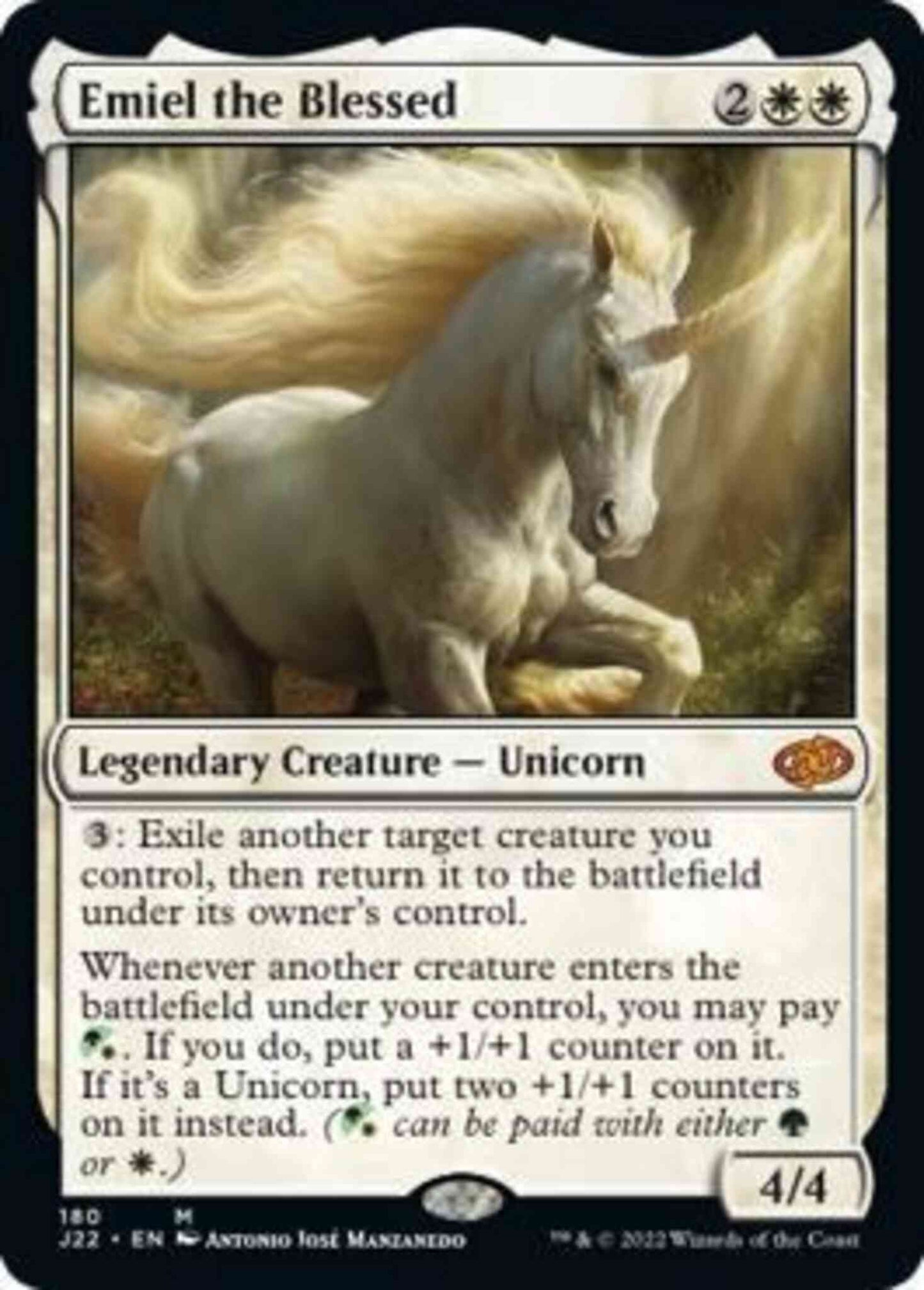 Emiel the Blessed [180] [Jumpstart 2022] [Non-Foil]