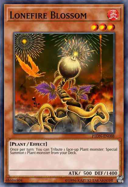 Lonefire Blossom - CP07-EN005 - Super Rare - Unlimited