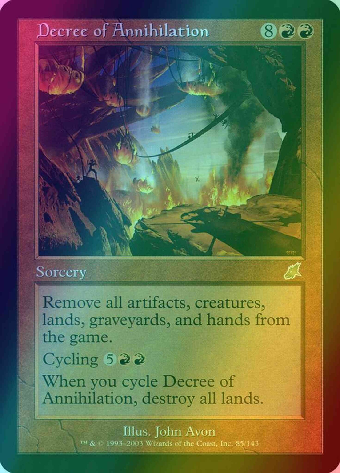Decree of Annihilation [85] [Scourge] [Foil]