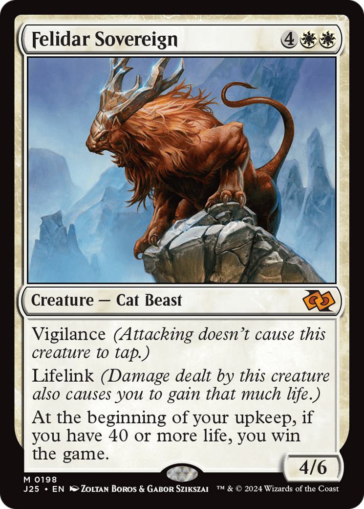 Felidar Sovereign [198] [Foundations: Jumpstart] [Non-Foil]