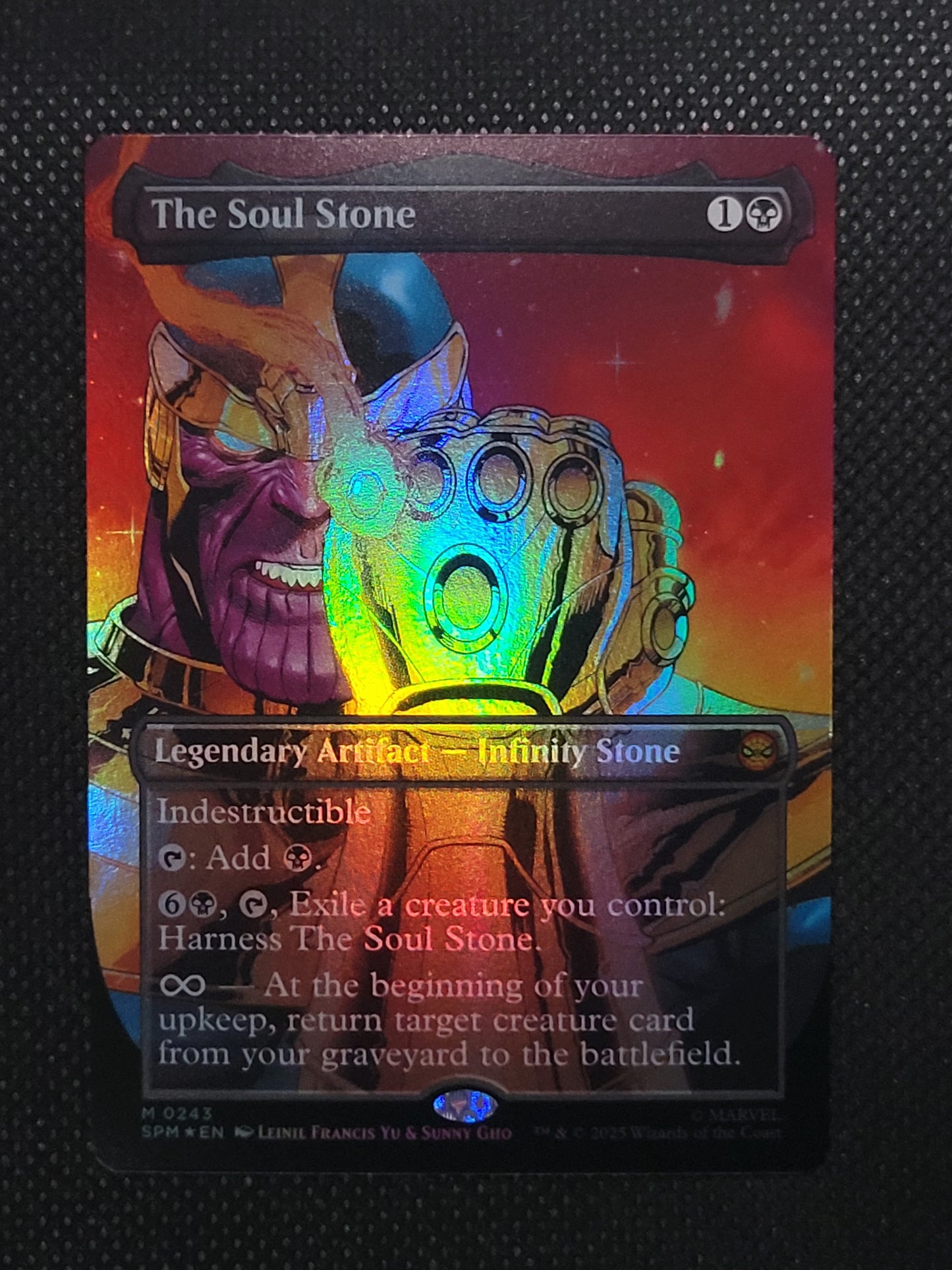 The Soul Stone — Borderless|Gauntlet|Foil — ID 17621