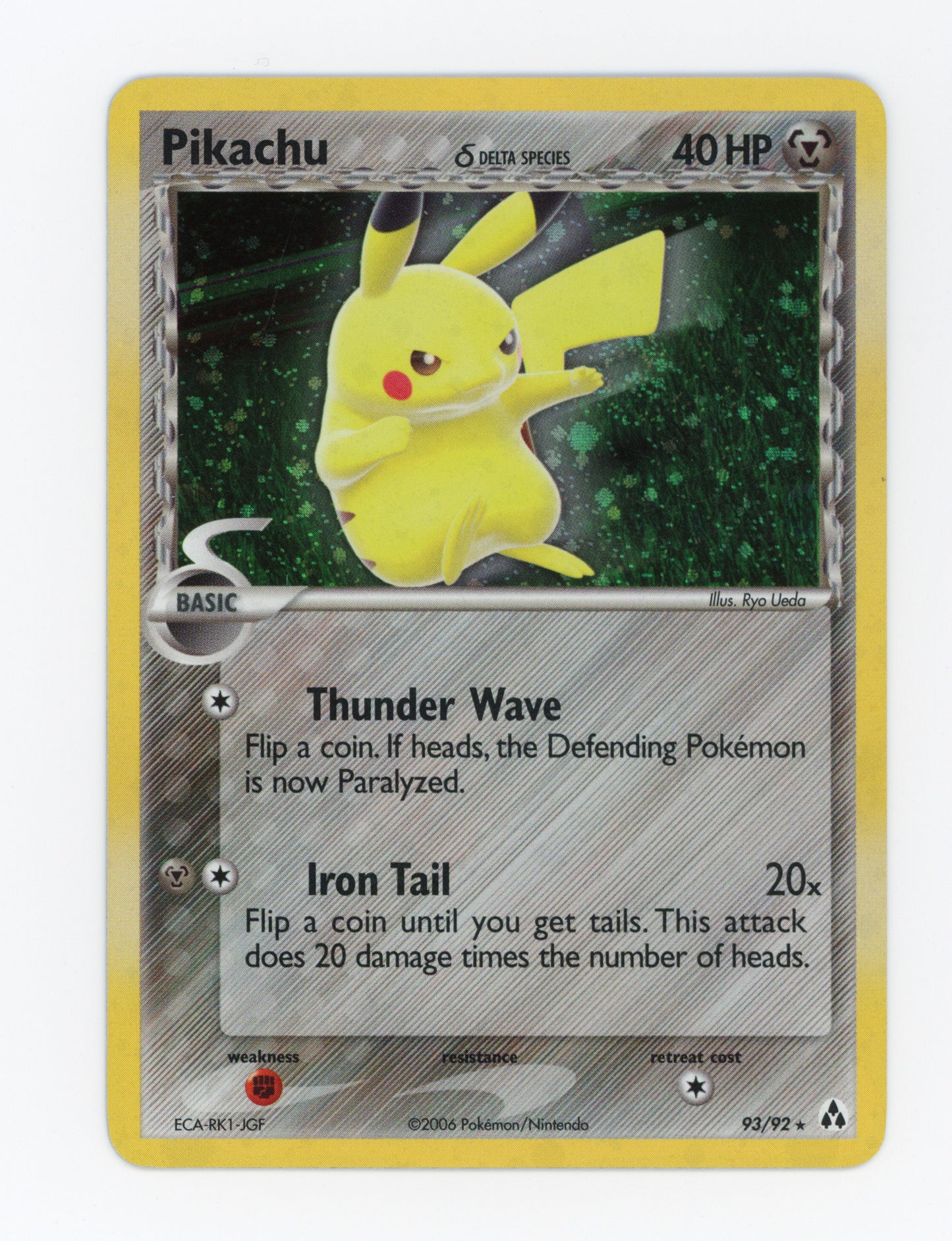 Pikachu δ — Rare Holo|Holo — ID 18974