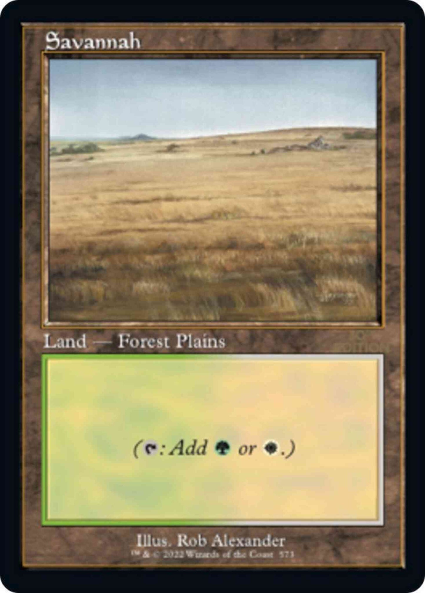 Savannah [573] [Retro Frame] [30th Anniversary Edition] [Non-Foil]