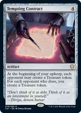 Tempting Contract [78] [Commander 2021] [Non-Foil]
