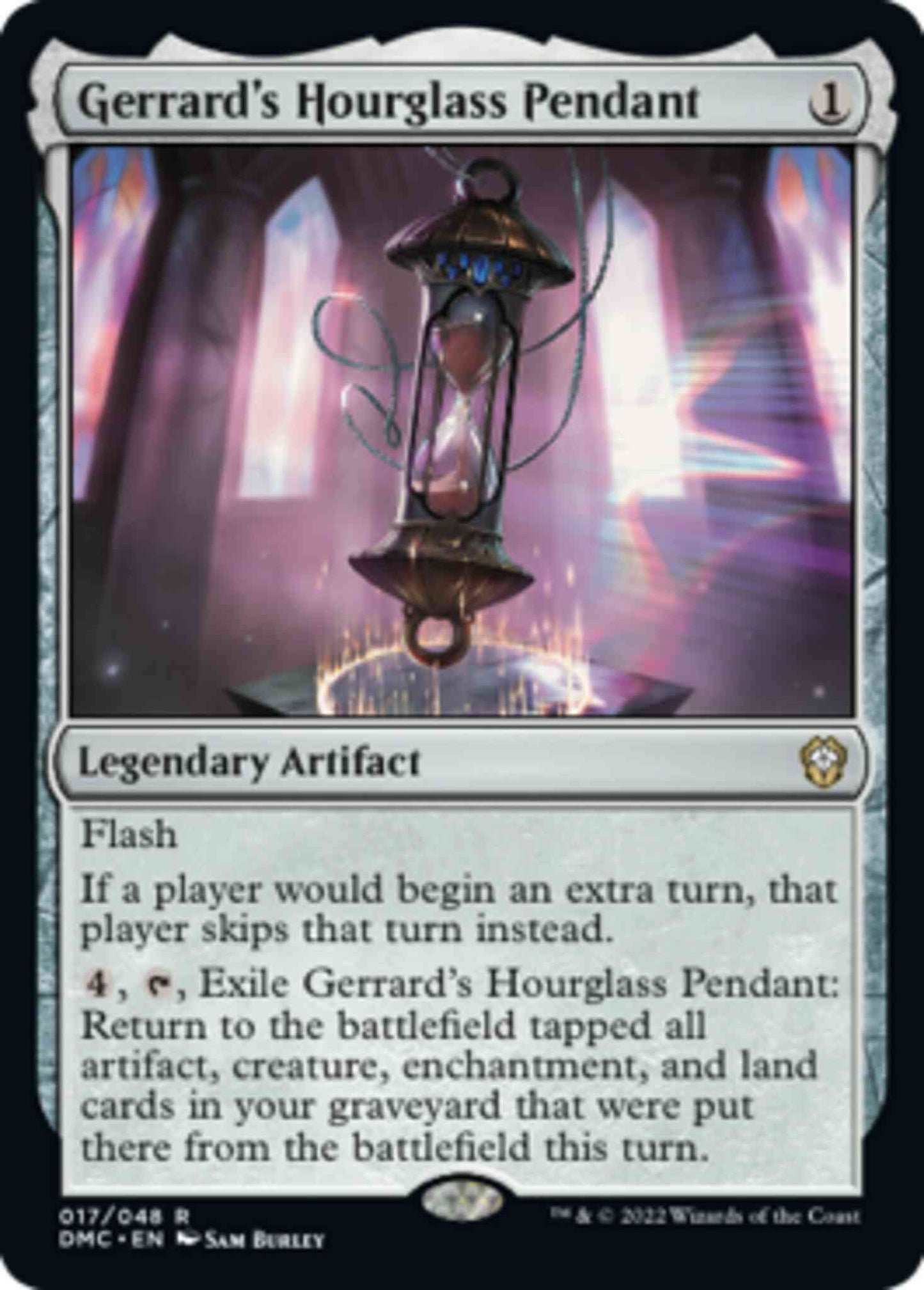 Gerrard's Hourglass Pendant [17] [Dominaria United: Commander] [Non-Foil]
