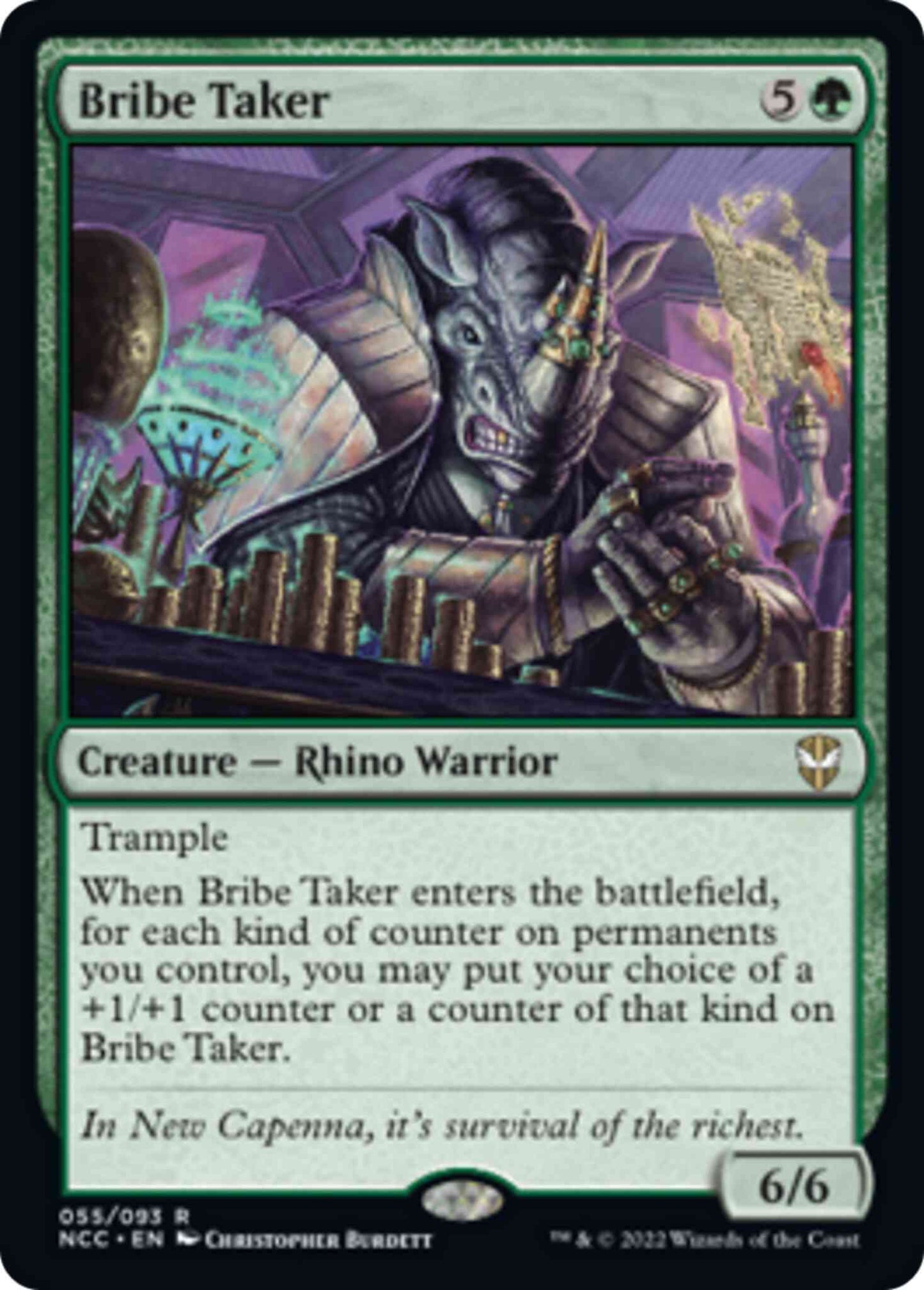 Bribe Taker [55] [Streets of New Capenna: Commander] [Non-Foil]