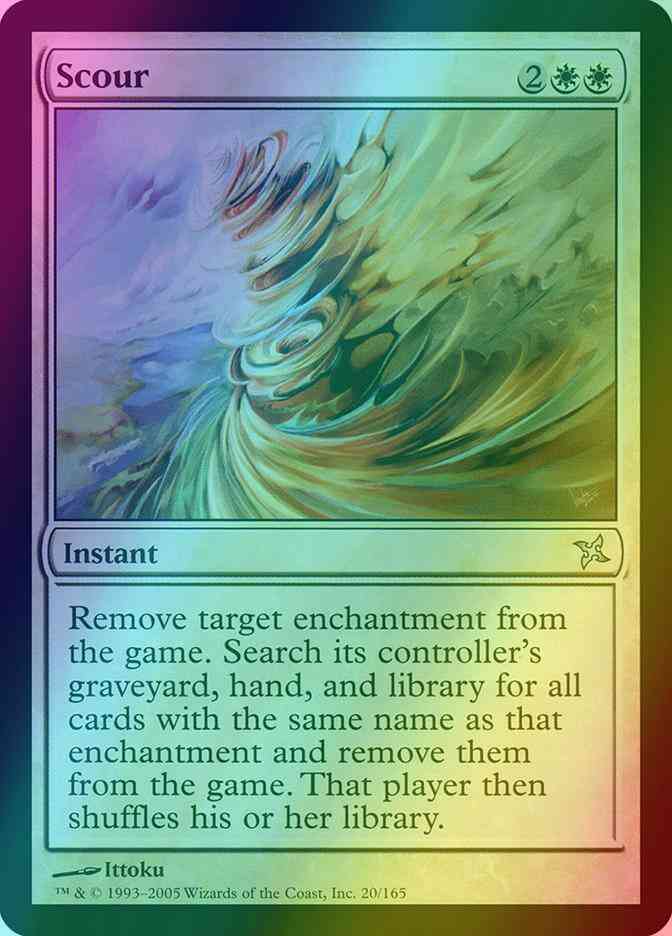 Scour [20] [Betrayers of Kamigawa] [Foil]