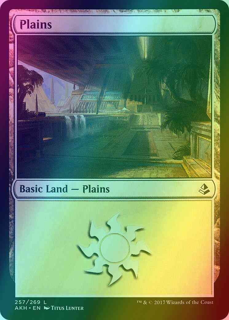 Plains [257] [Amonkhet] [Foil]