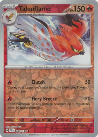 Talonflame - 030/193 - Uncommon [sv02-030] [Reverse Holo]
