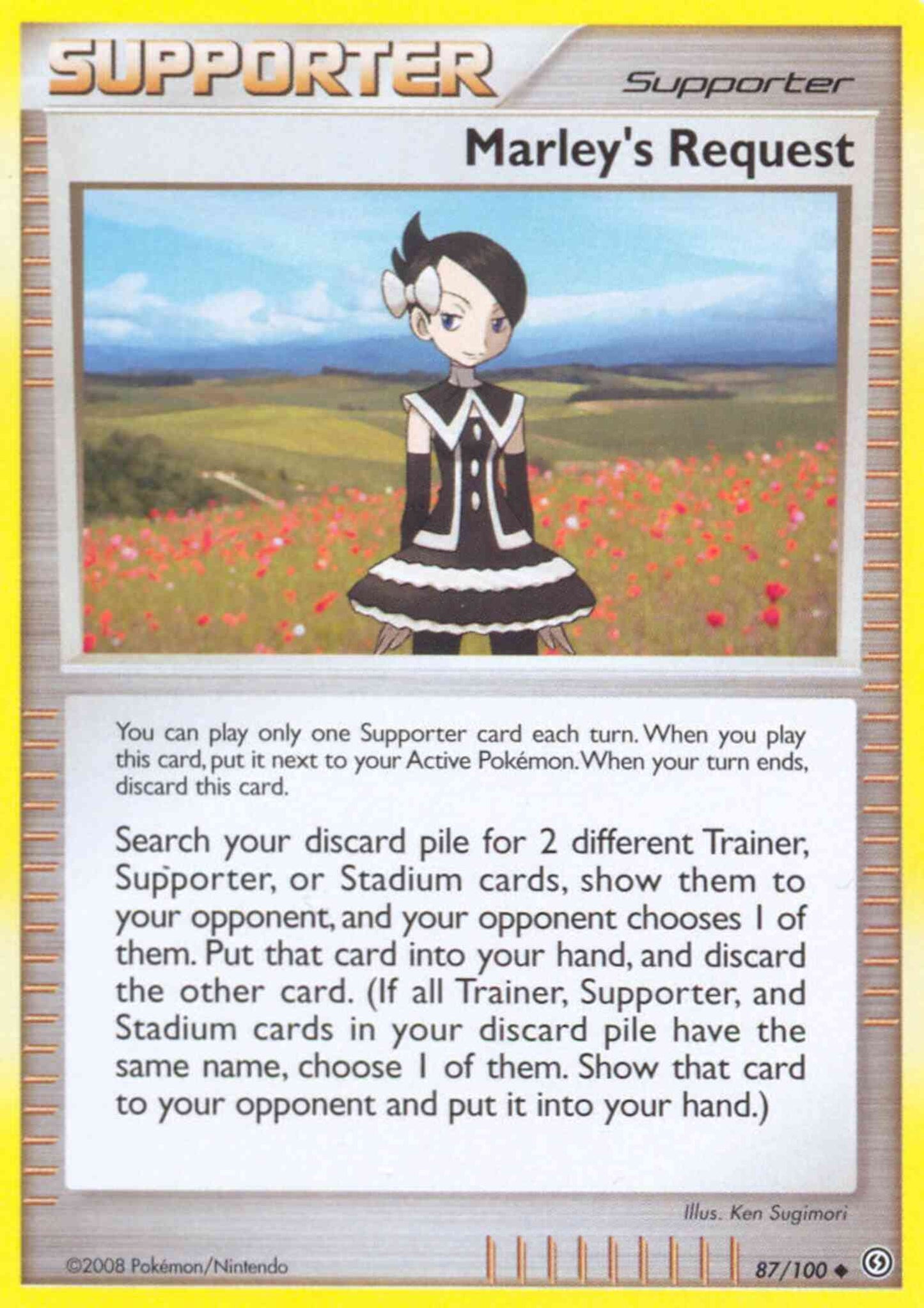 Marley's Request - 87/100 - Uncommon [dp7-87] [Non-Holo]