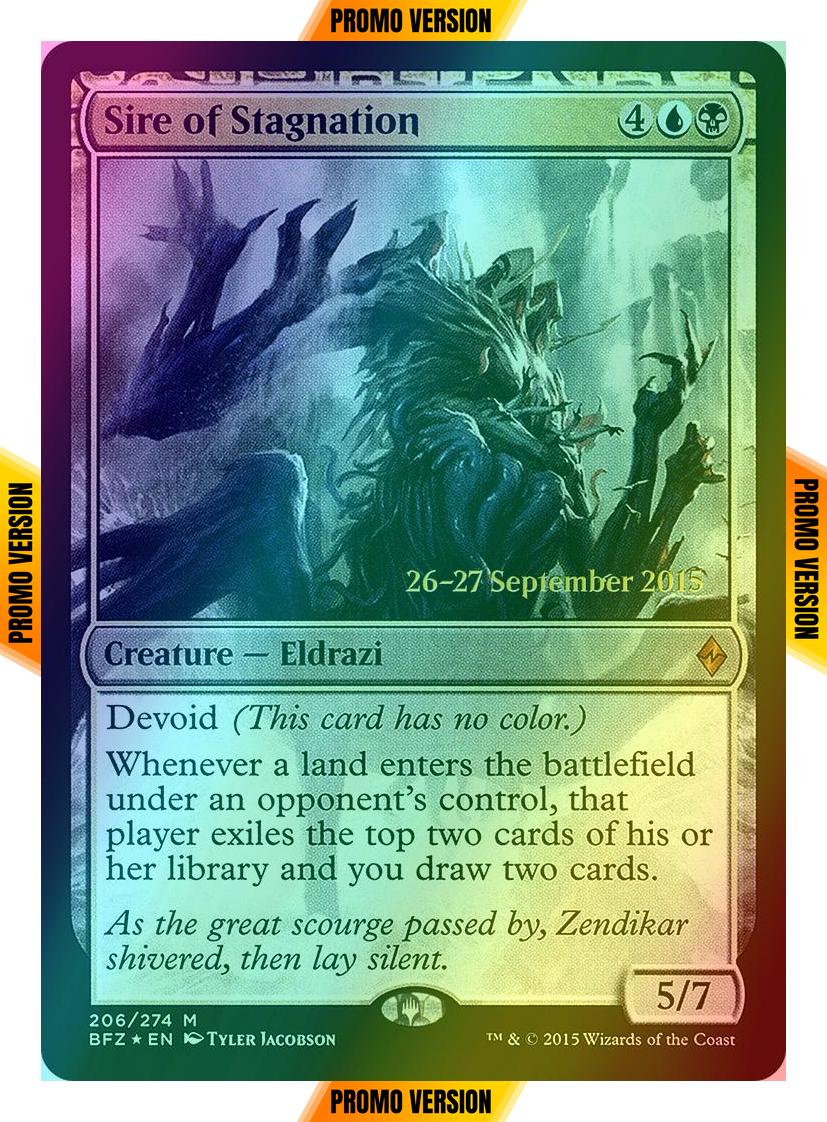 Sire of Stagnation [206s] [Battle for Zendikar Promos] [Foil]