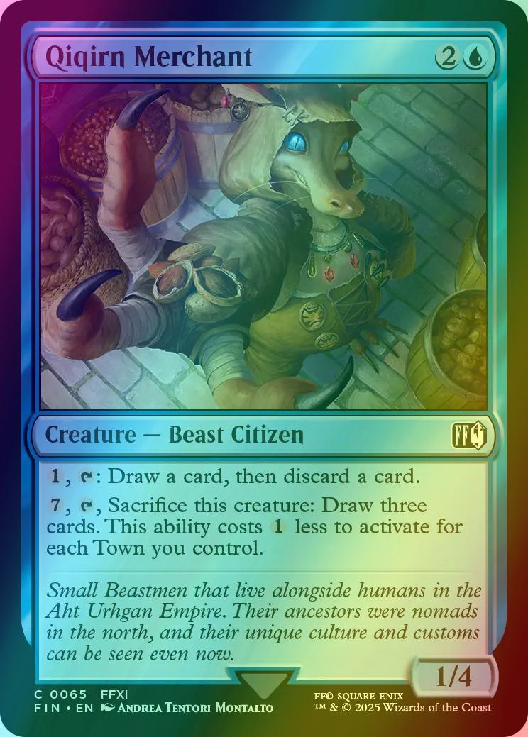 Qiqirn Merchant [65] [FINAL FANTASY] [Foil]