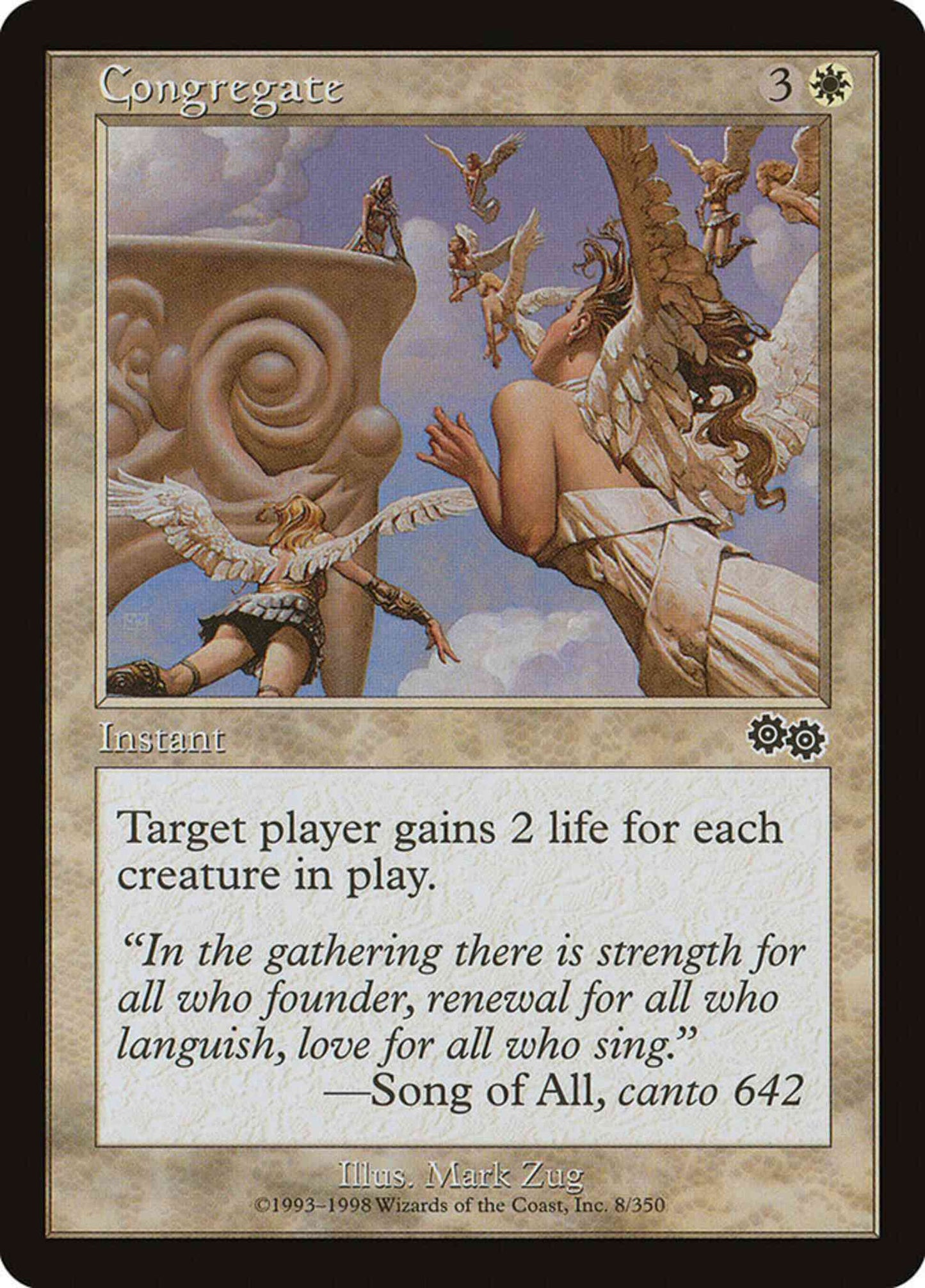 Congregate [8] [Urza's Saga] [Non-Foil]