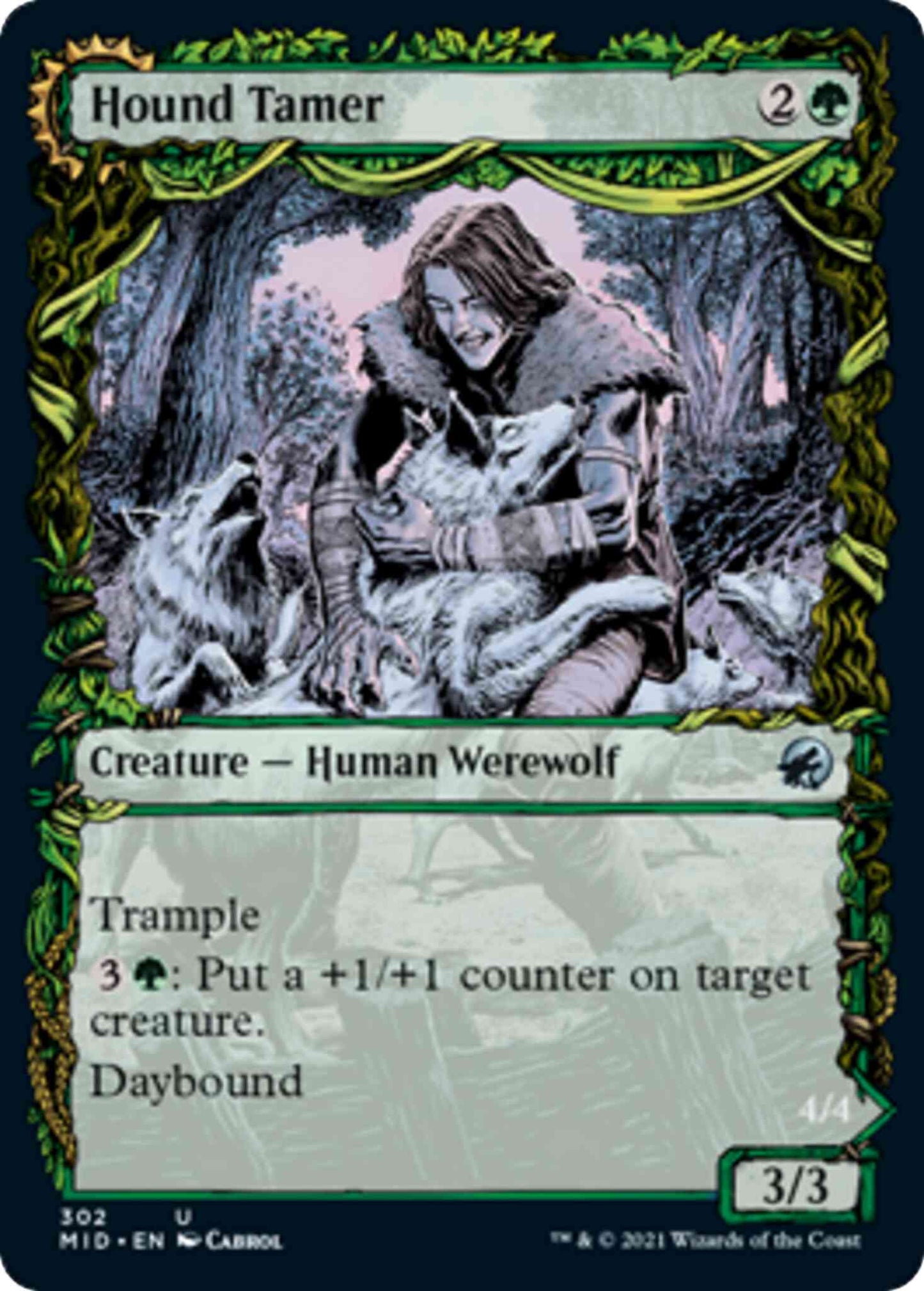 Hound Tamer // Untamed Pup [302] [Equinox Showcase] [Innistrad: Midnight Hunt] [Non-Foil]