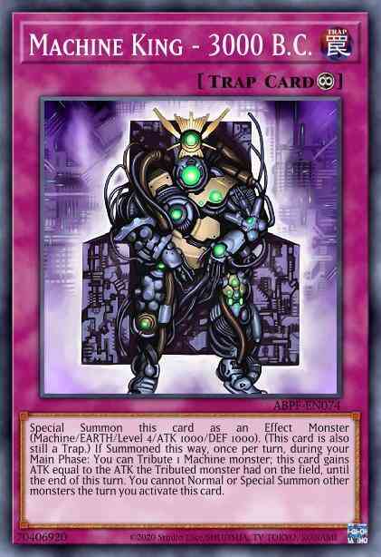 Machine King - 3000 B.C. - SR03-EN035 - Common - Unlimited