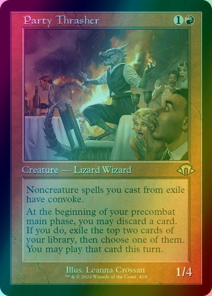 Party Thrasher [419] [Retro Frame] [Modern Horizons 3] [Foil]