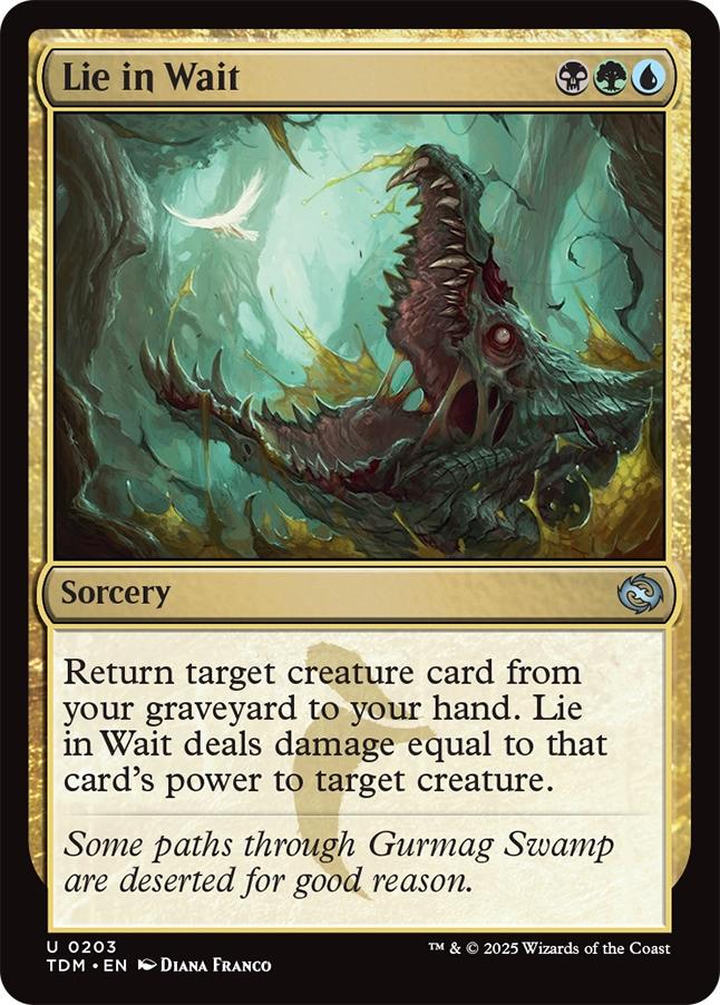 Lie in Wait [203] [Tarkir: Dragonstorm] [Non-Foil]