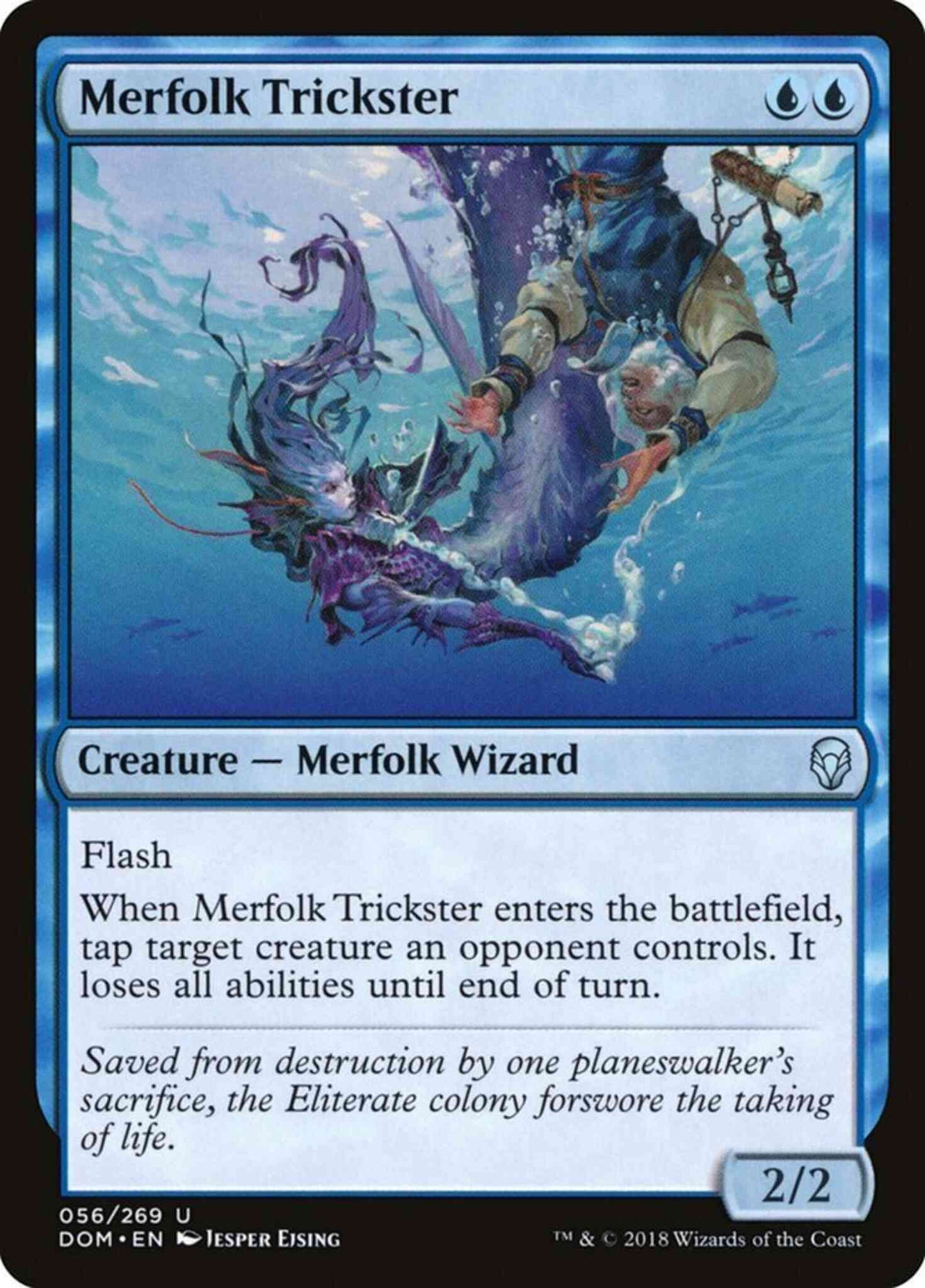 Merfolk Trickster [56] [Dominaria] [Non-Foil]