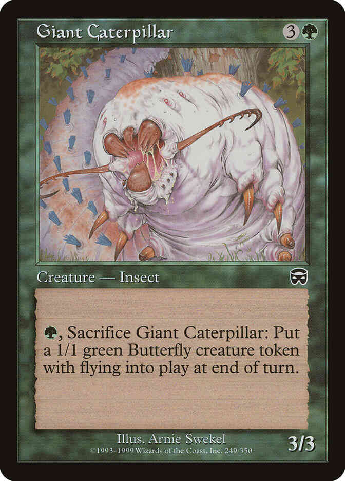 Giant Caterpillar [249] [Mercadian Masques] [Non-Foil]