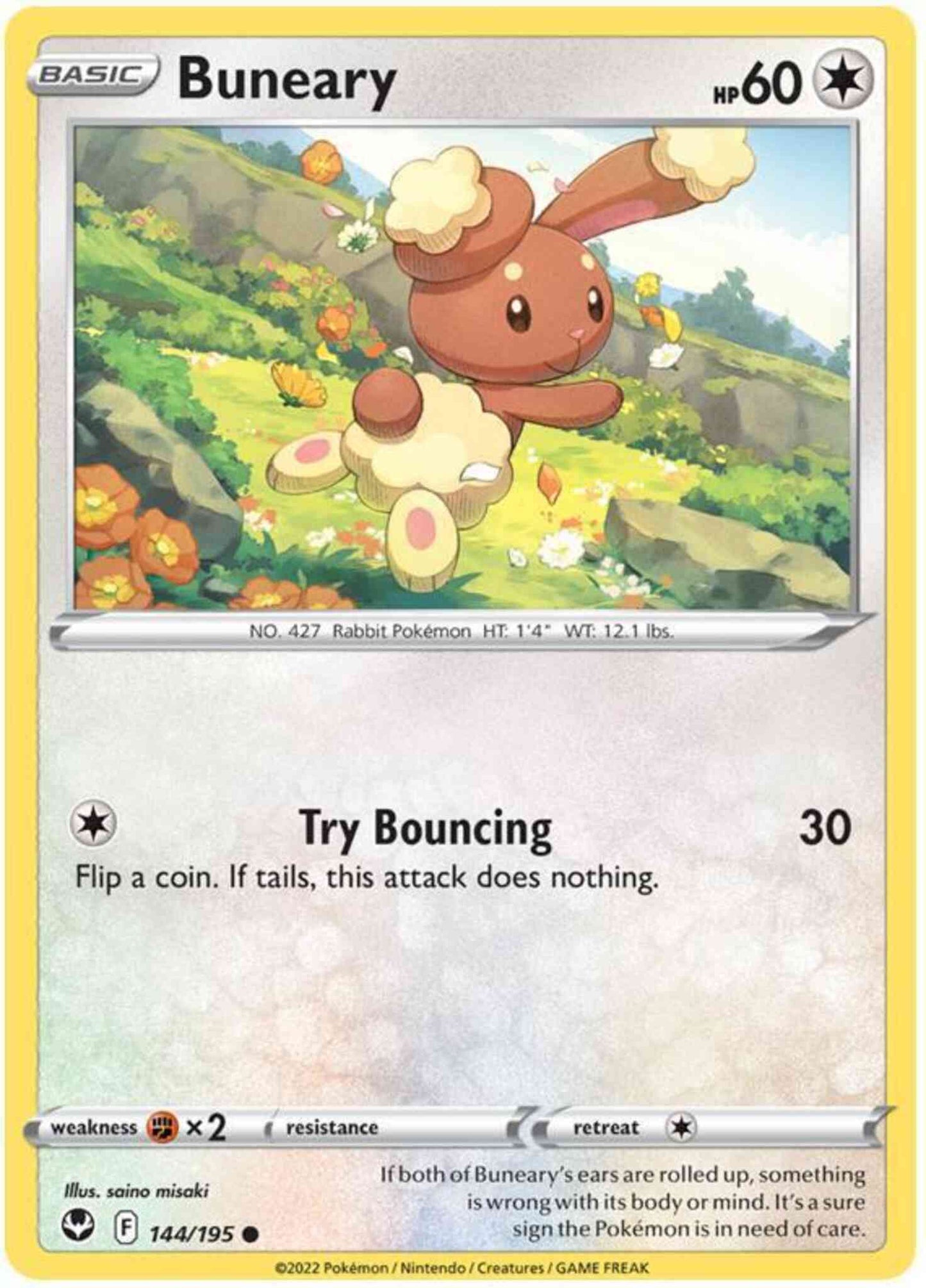 Buneary - 144/195 - Common [swsh12-144] [Non-Holo]