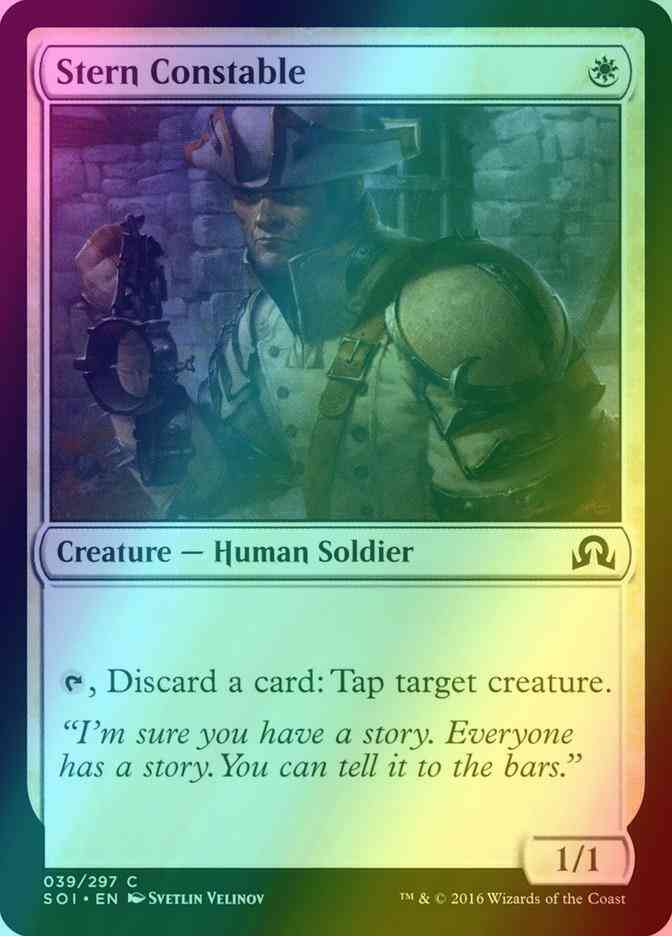 Stern Constable [39] [Shadows over Innistrad] [Foil]