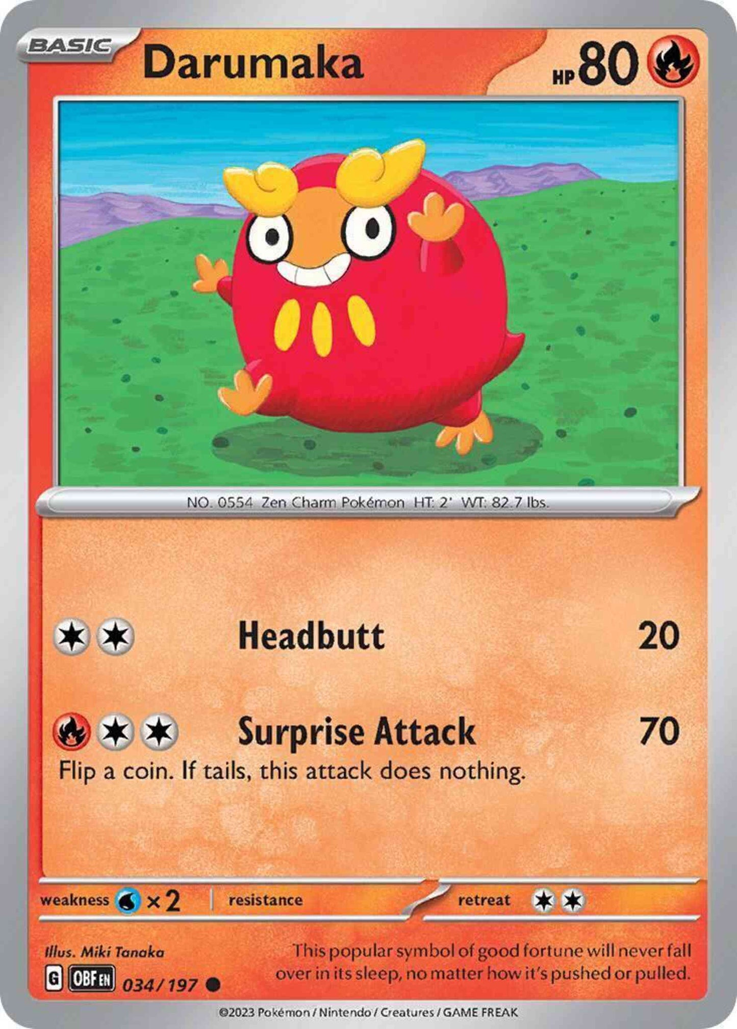 Darumaka - 034/197 - Common [sv03-034] [Non-Holo]