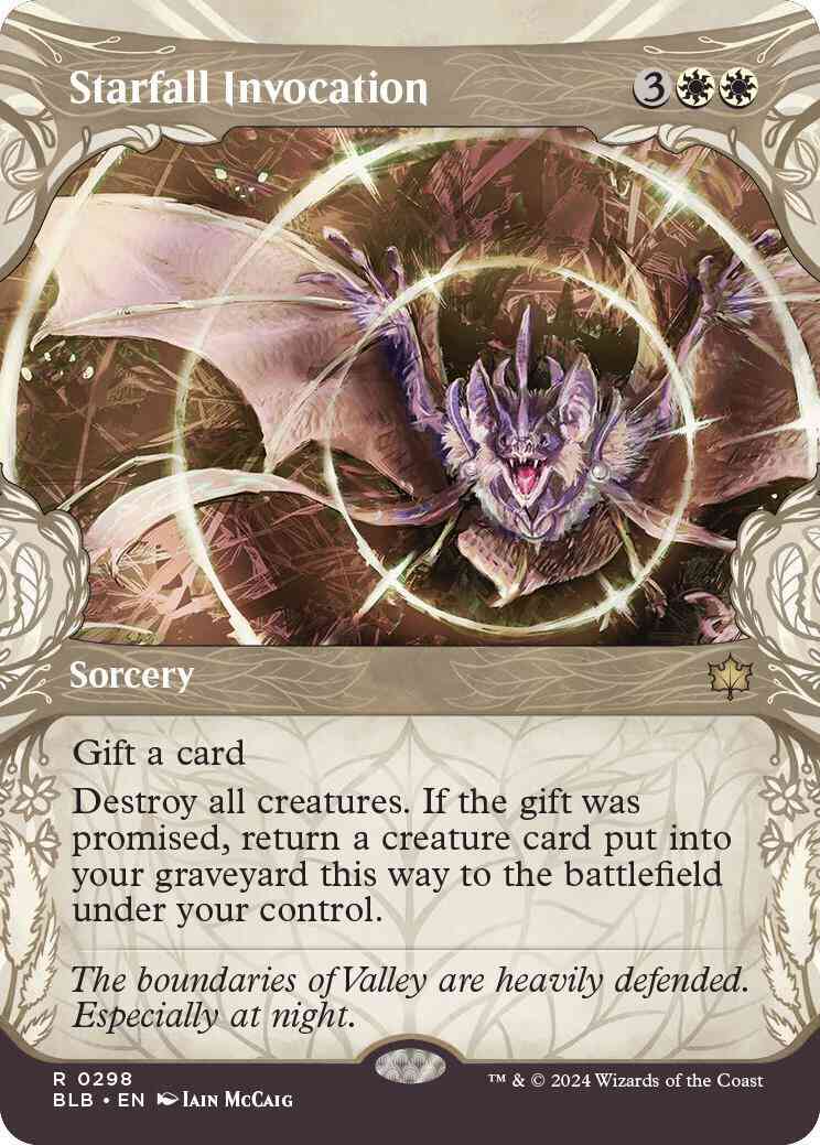 Starfall Invocation [298] [Woodland Showcase] [Bloomburrow] [Non-Foil]