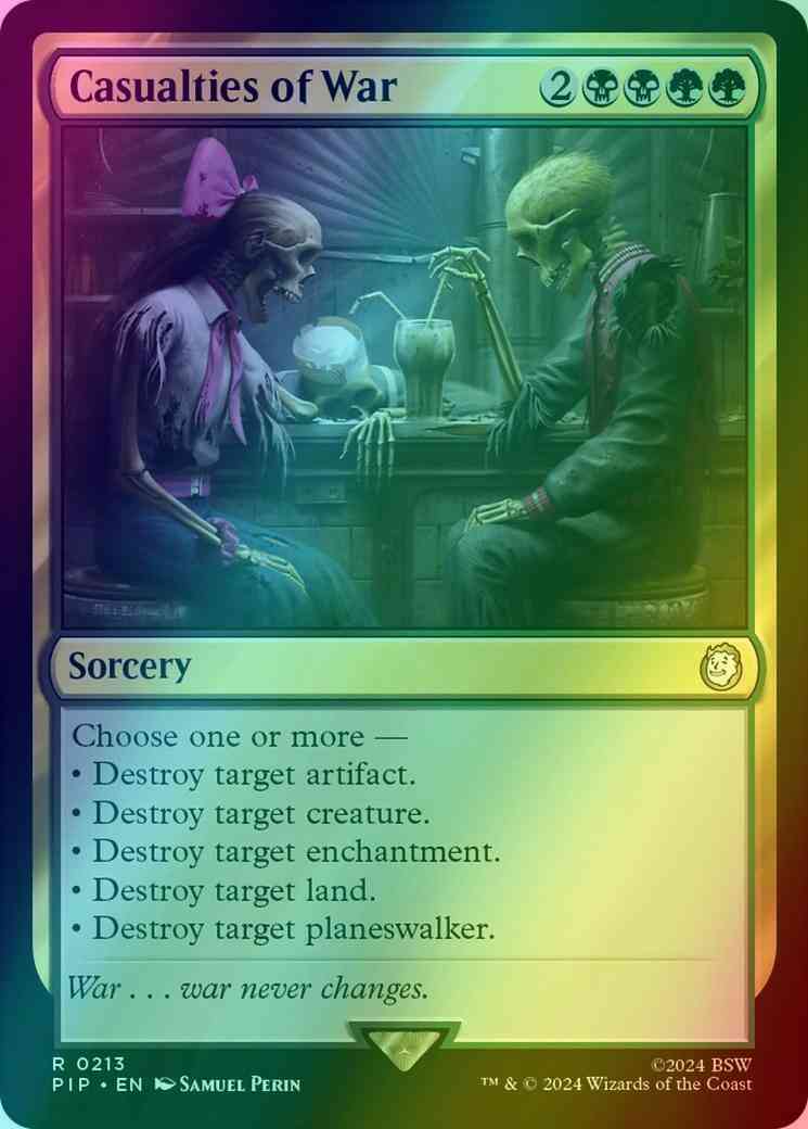 Casualties of War [213] [Fallout] [Foil]