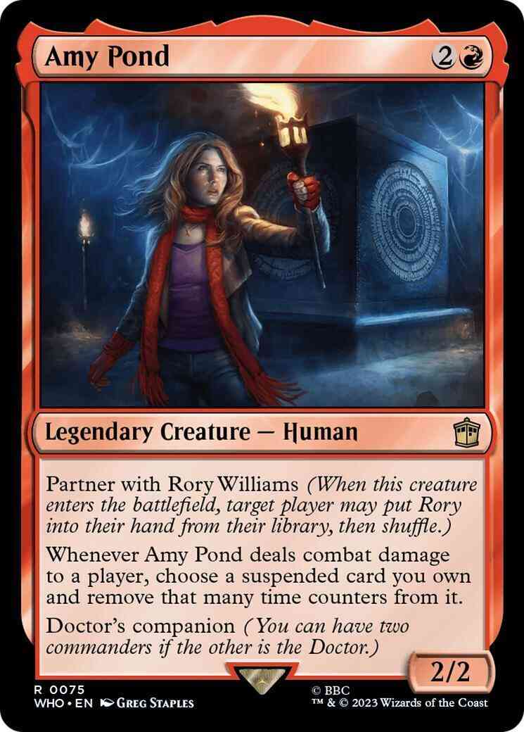 Amy Pond [75] [Universes Beyond: Doctor Who] [Non-Foil]