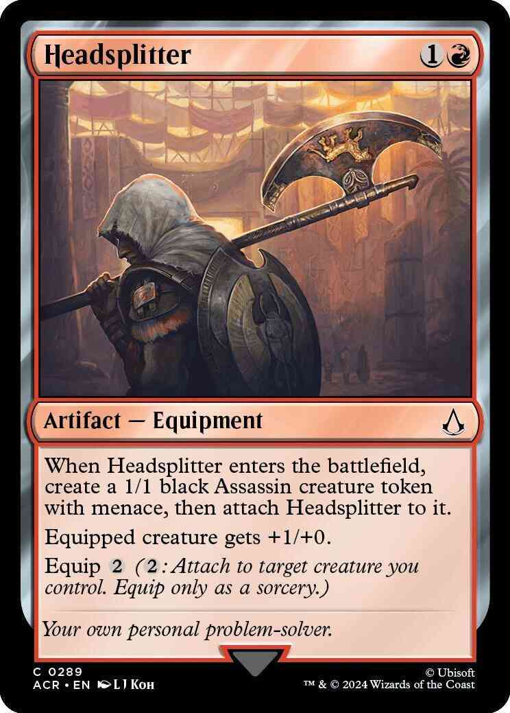 Headsplitter [289] [Starter Kit Exclusive] [Assassin's Creed] [Non-Foil]