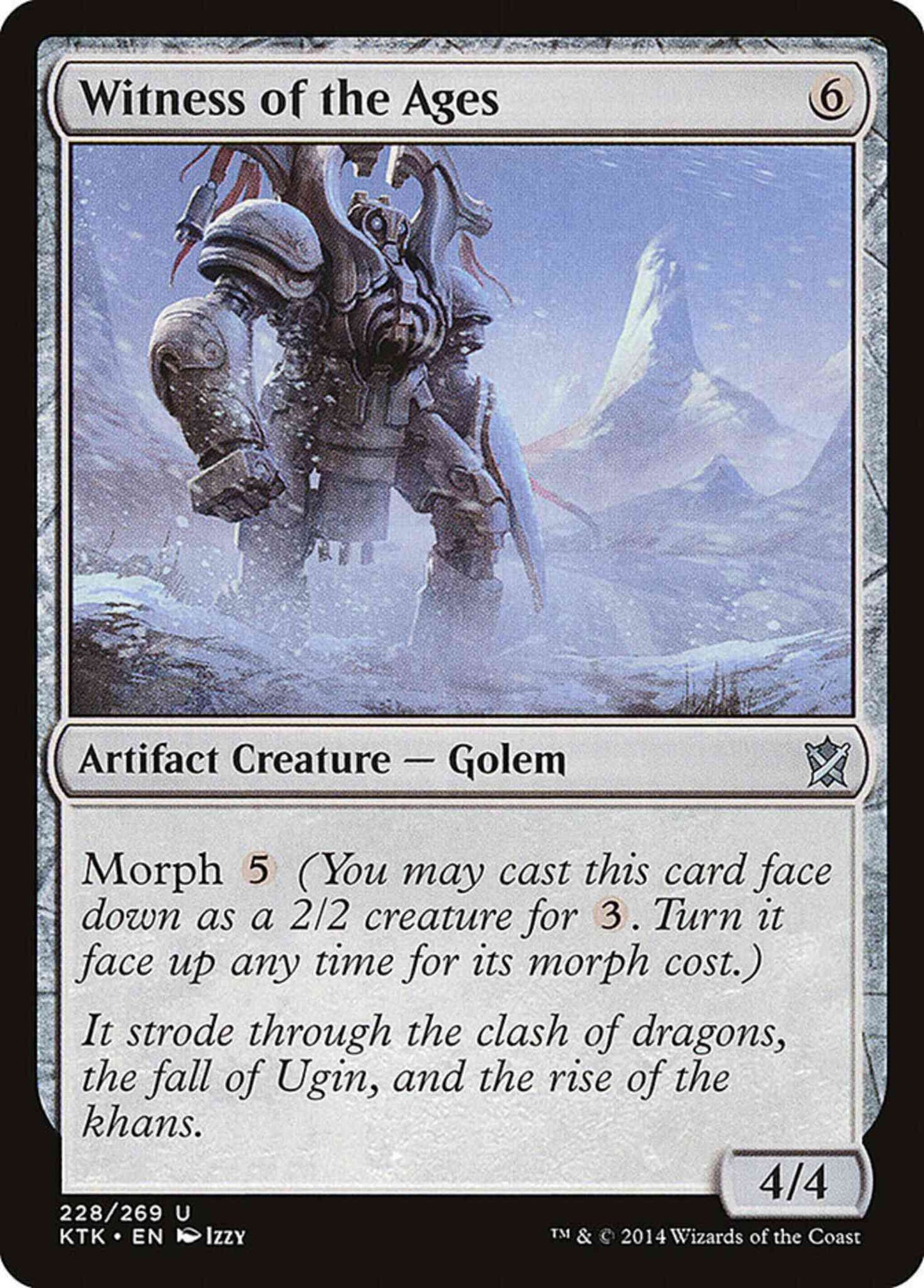 Witness of the Ages [228] [Khans Of Tarkir] [Non-Foil]