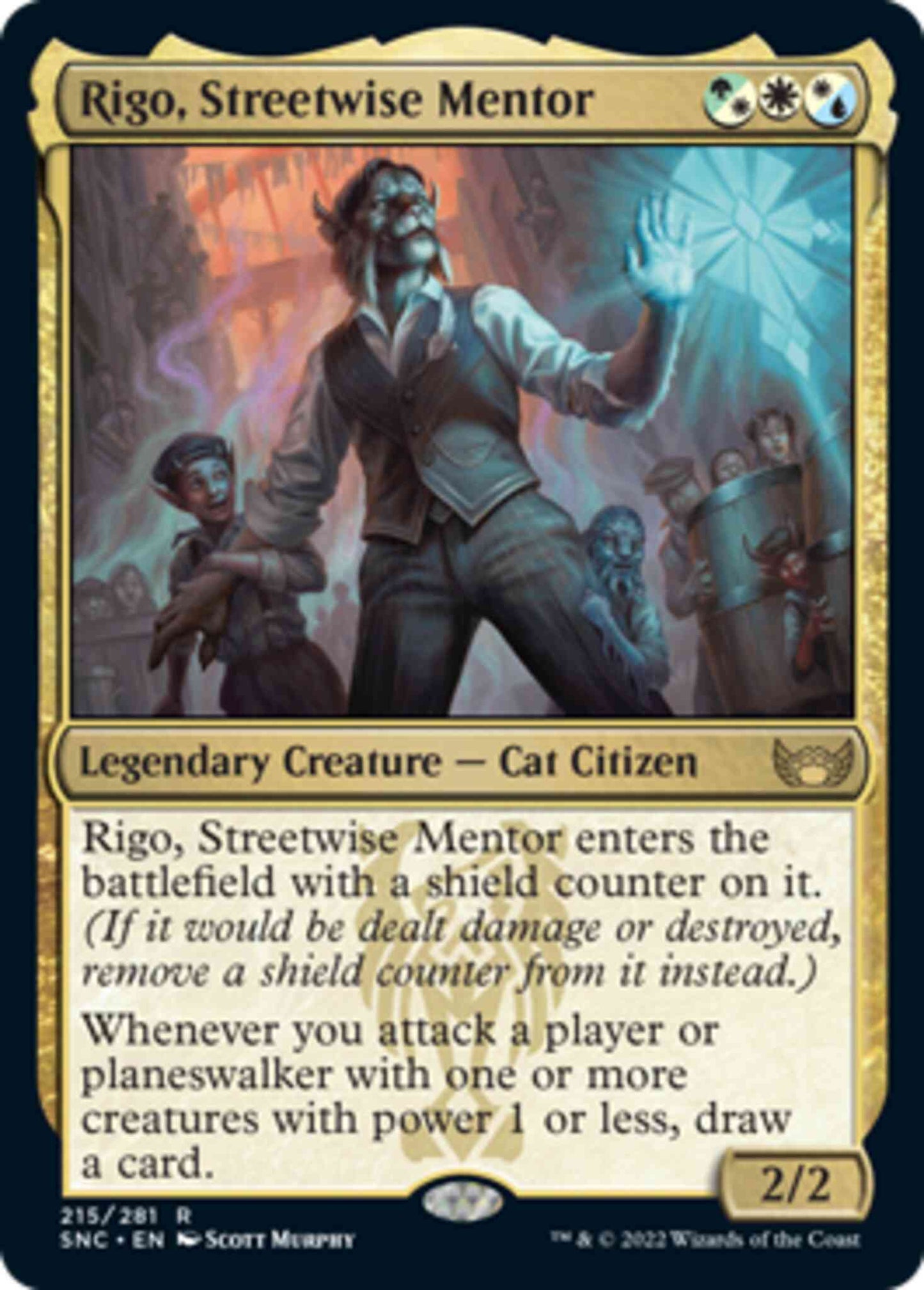 Rigo, Streetwise Mentor [215] [Streets of New Capenna] [Non-Foil]