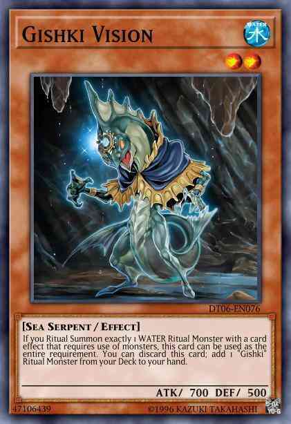 Gishki Vision - HA06-EN040 - Super Rare - 1st Edition