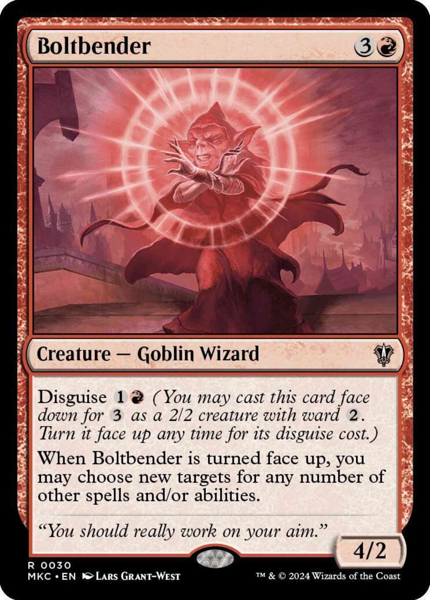 Boltbender [30] [Murders at Karlov Manor: Commander] [Non-Foil]