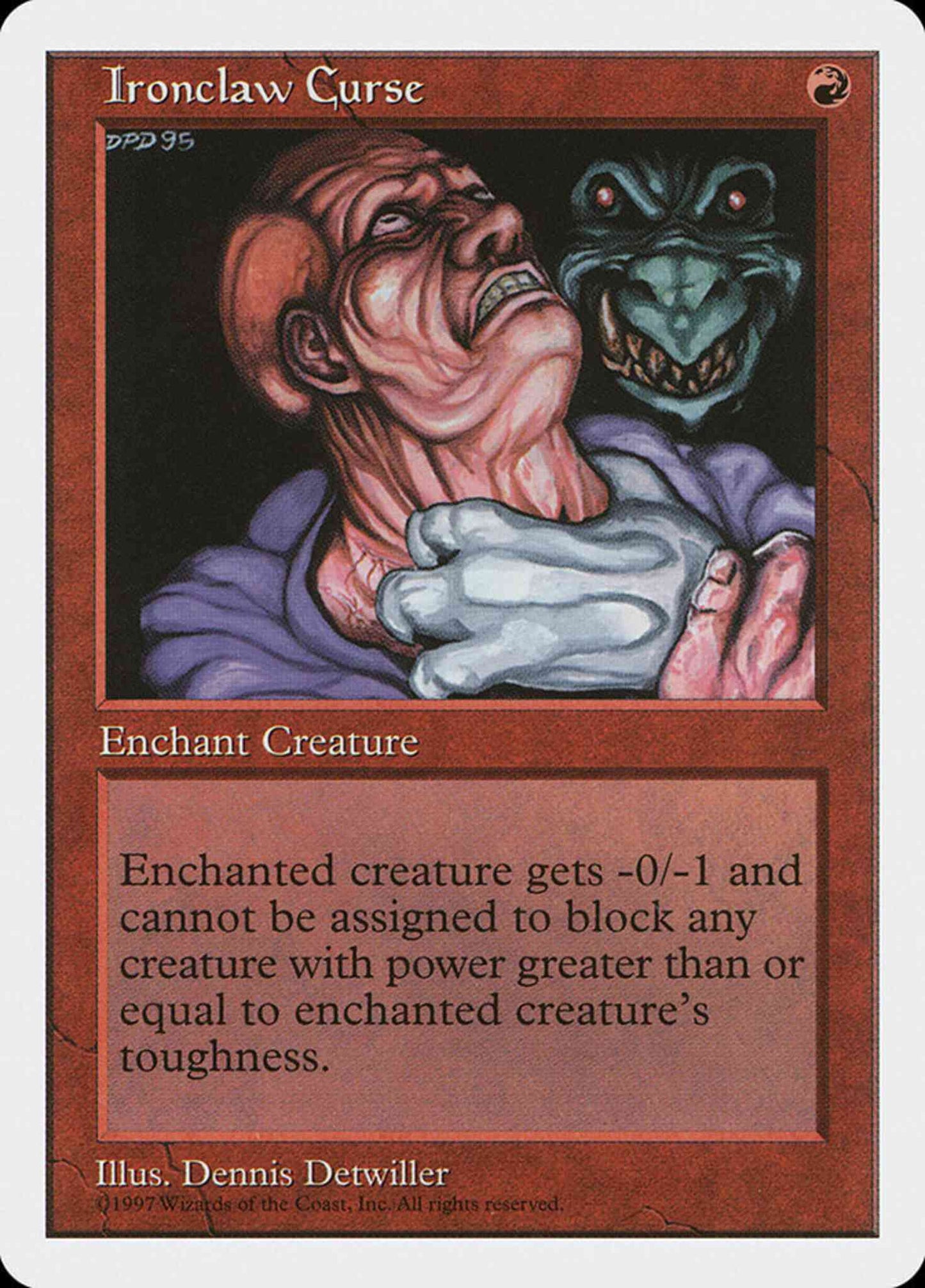Ironclaw Curse [244] [Fifth Edition] [Non-Foil]
