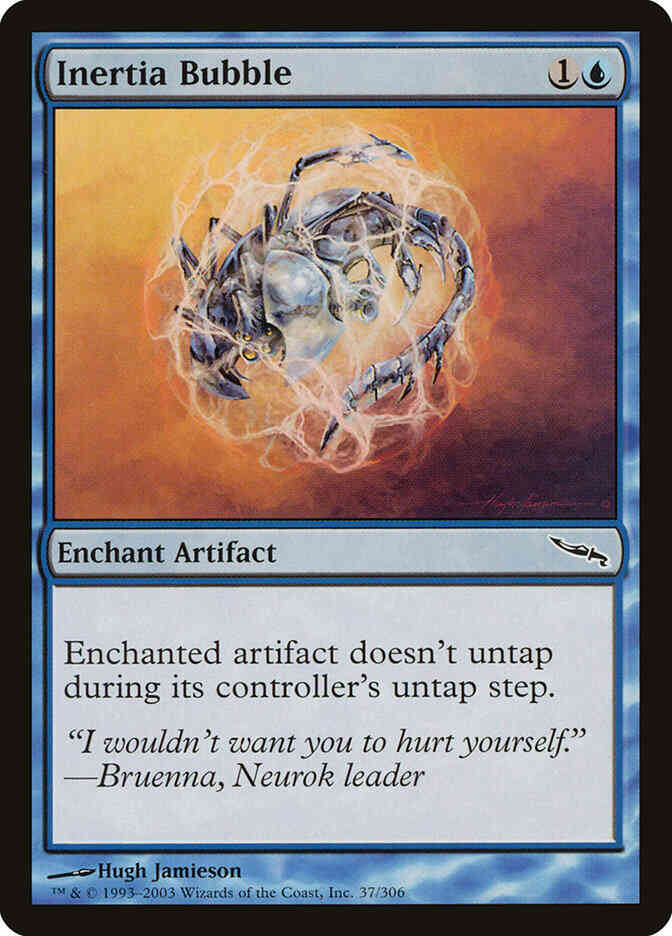 Inertia Bubble [37] [Mirrodin] [Non-Foil]