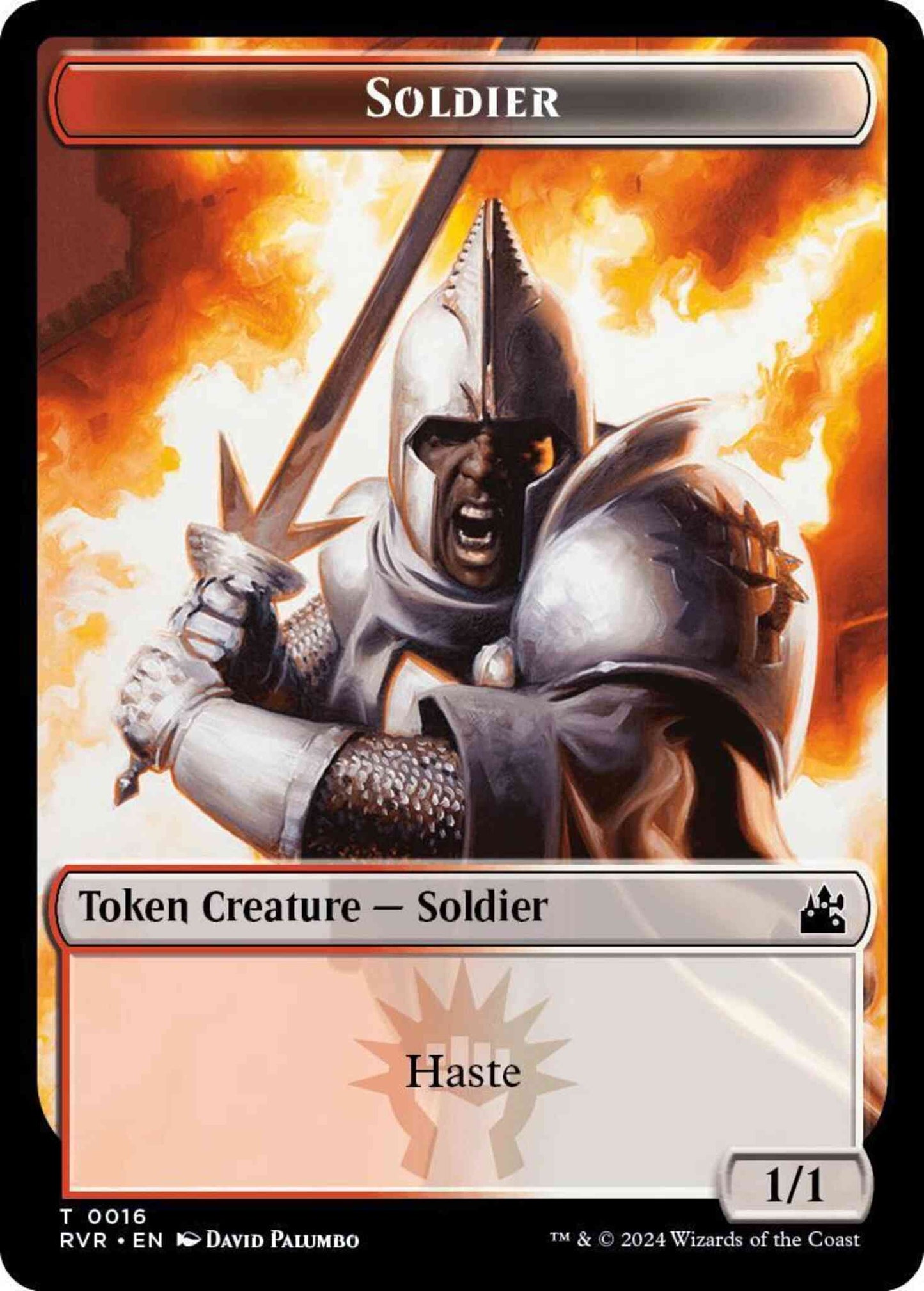 Soldier Token [16] [Ravnica Remastered: Tokens] [Non-Foil]