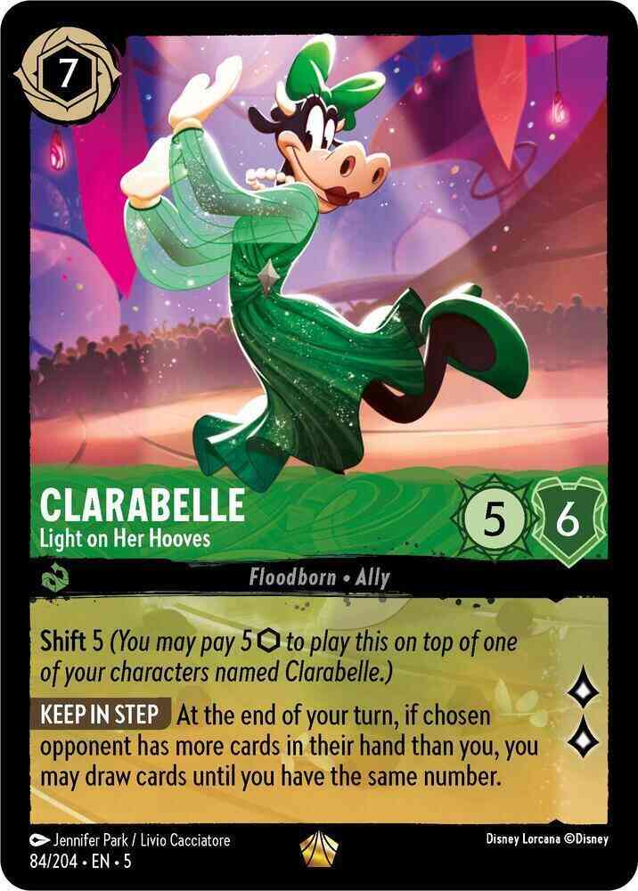 Clarabelle - Light on Her Hooves - 84/204 [Shimmering Skies] [Non-Foil]