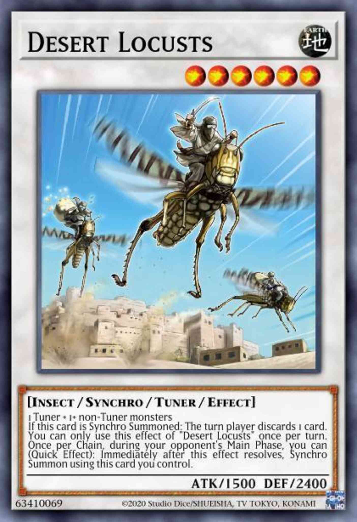 Desert Locusts - CHIM-EN082 - Common - 1st Edition