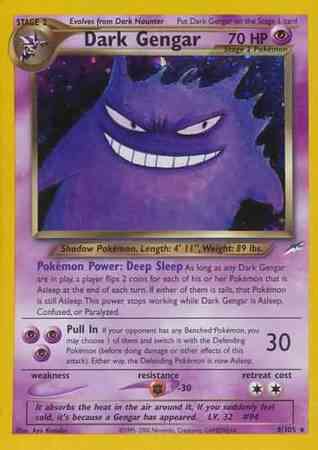 Dark Gengar - 6/105 - Rare - Unlimited [neo4U-6] [Holo]