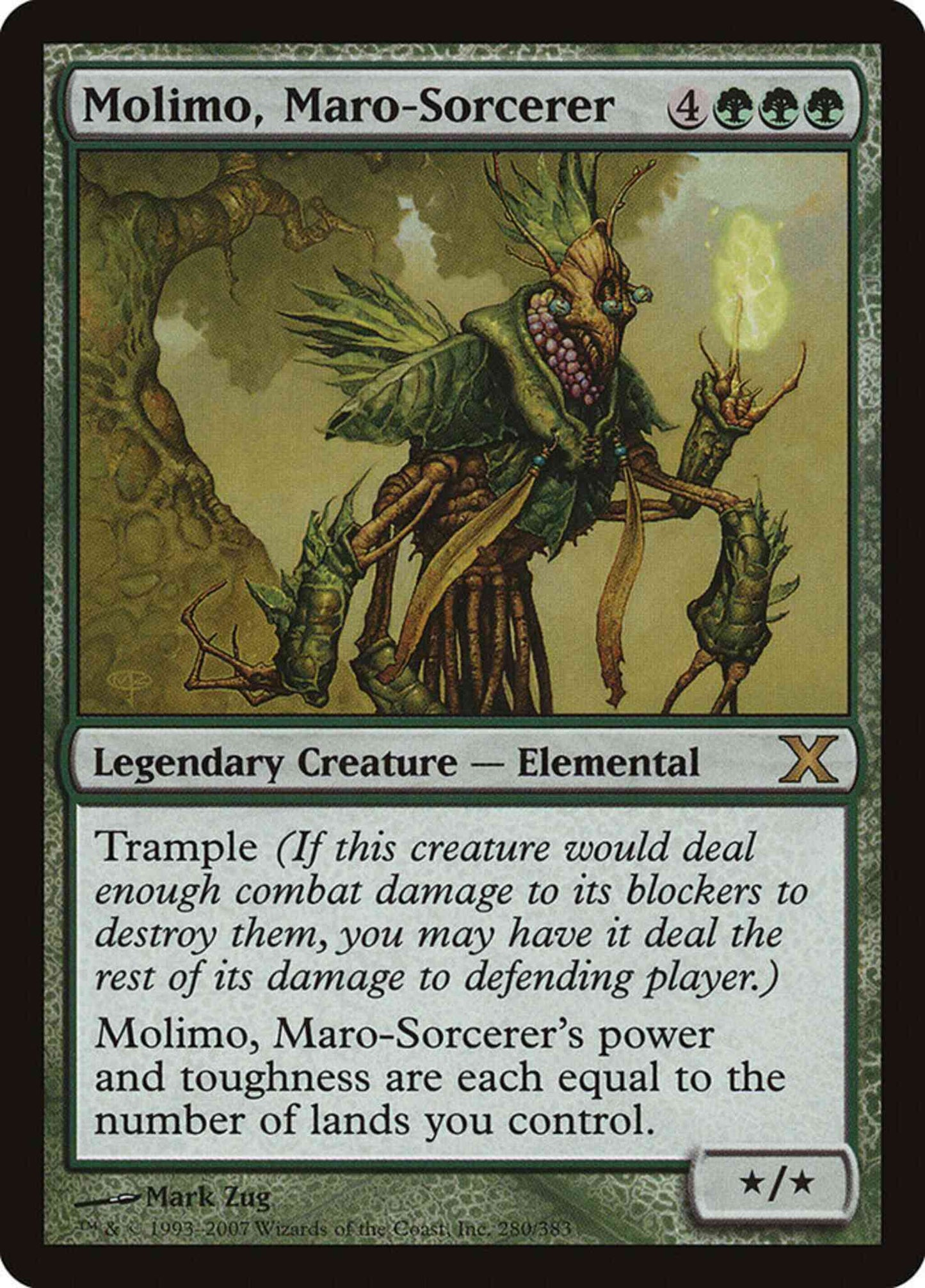 Molimo, Maro-Sorcerer [280] [Tenth Edition] [Non-Foil]