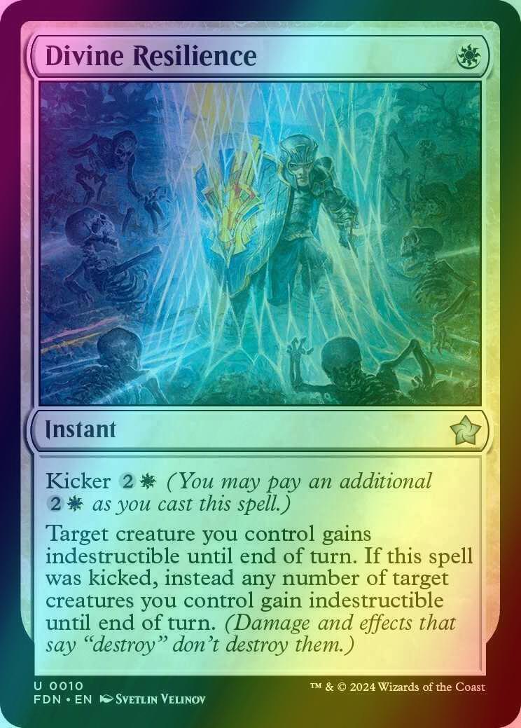 Divine Resilience [10] [Foundations] [Foil]