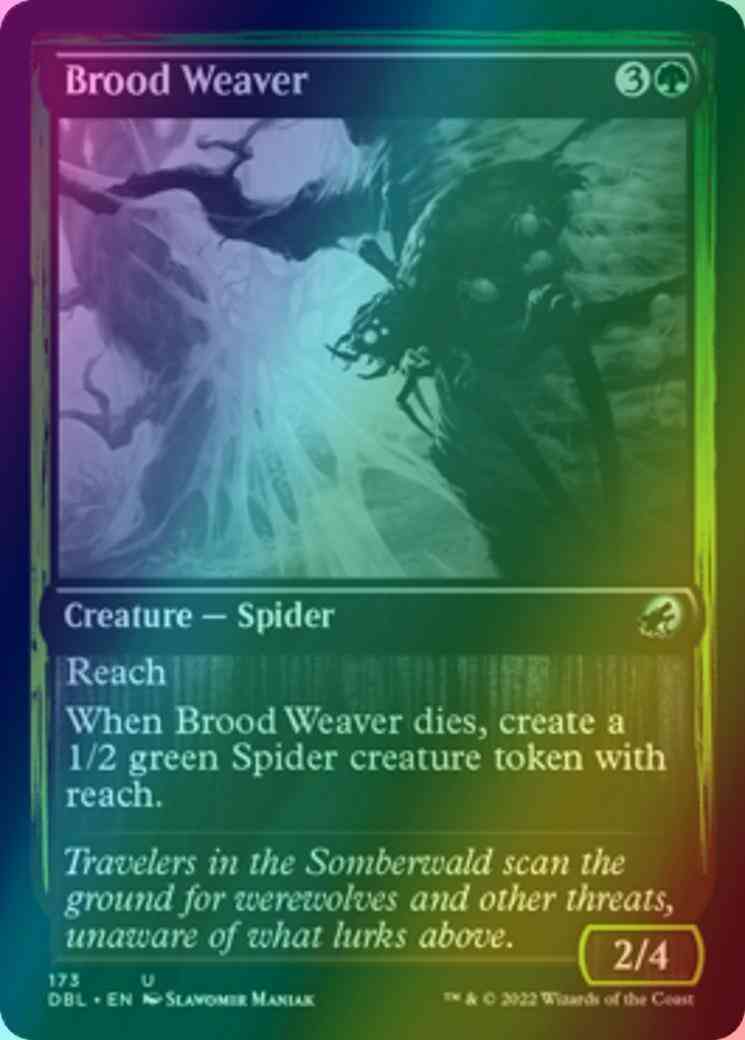 Brood Weaver [173] [Innistrad: Double Feature] [Foil]