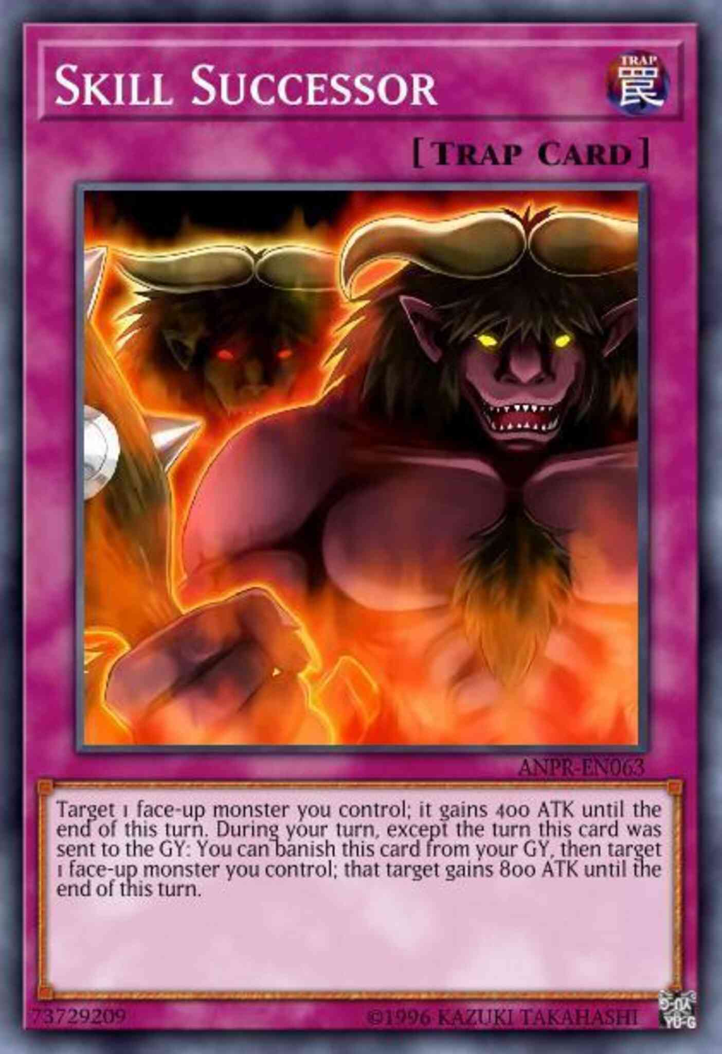 Skill Successor - BP02-EN203 - Mosaic Rare - 1st Edition