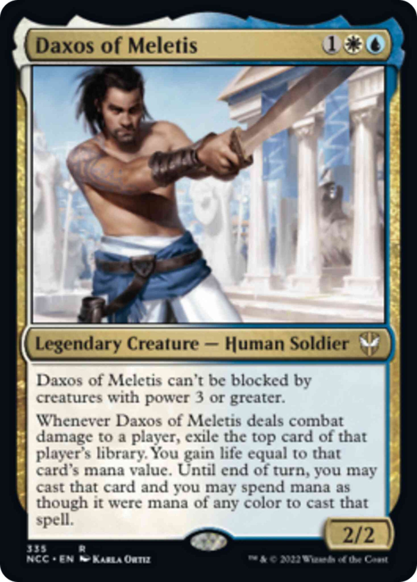 Daxos of Meletis [335] [Streets of New Capenna: Commander] [Non-Foil]