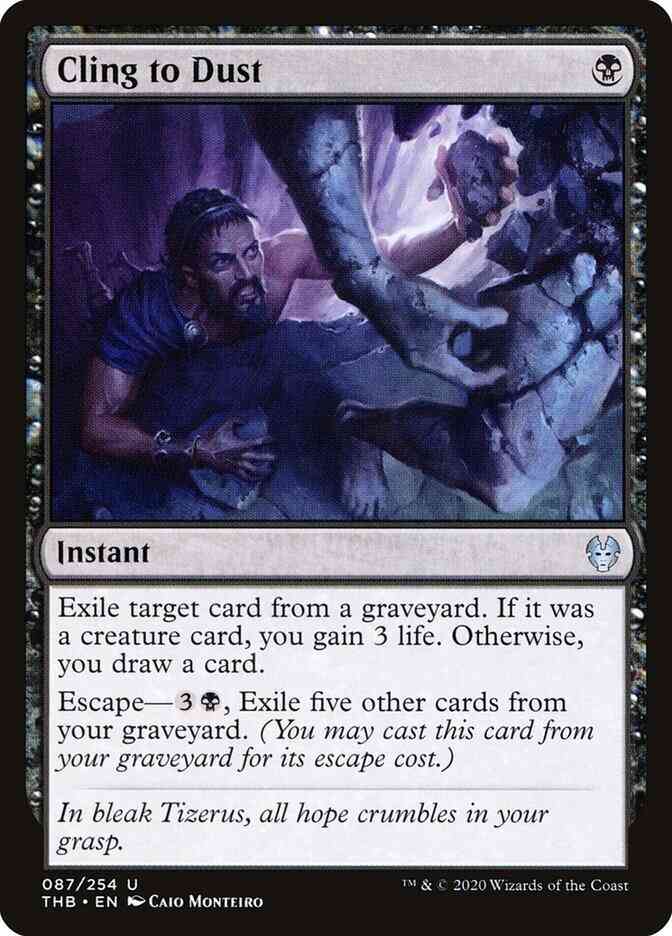 Cling to Dust [87] [Theros Beyond Death] [Non-Foil]