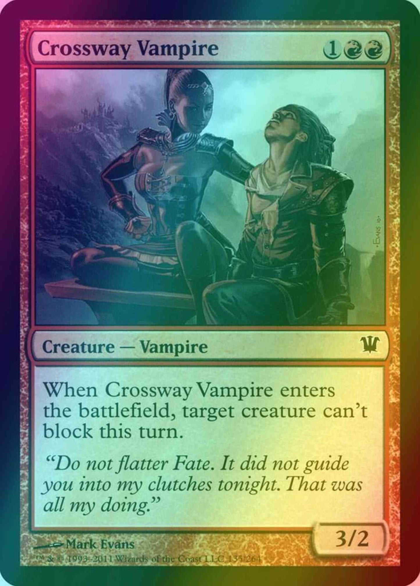 Crossway Vampire [135] [Innistrad] [Foil]