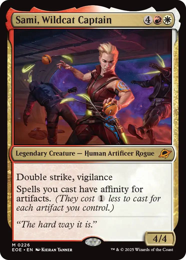 Sami, Wildcat Captain [226] [Edge of Eternities] [Non-Foil]